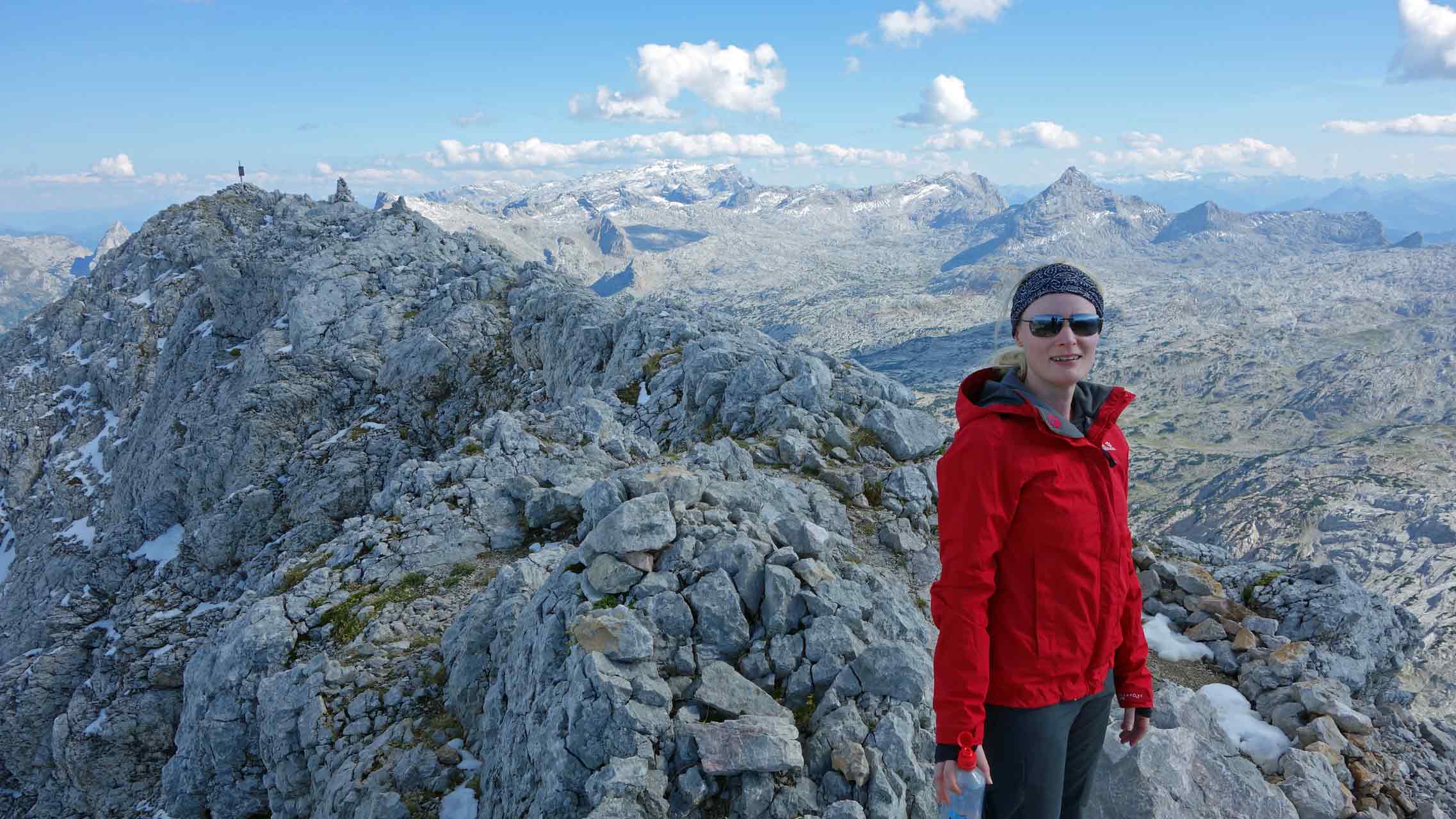 Blick auf das Steinere Meer vom Gipfel des Großen Hundstod