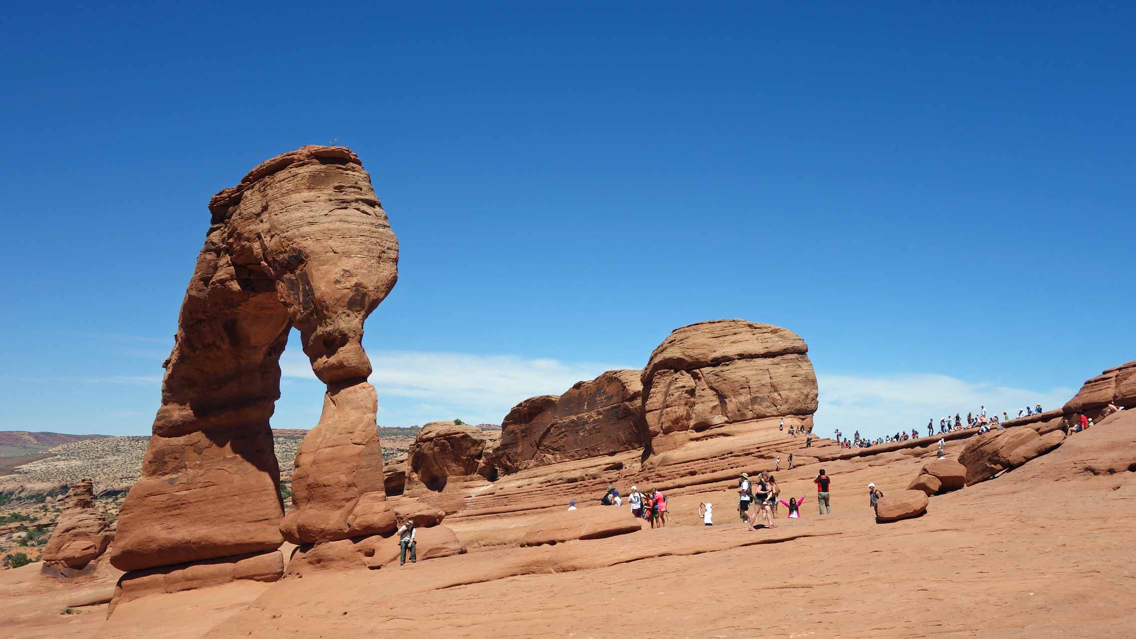 Der Delicate Arch im Arches Nationalpark in Utah