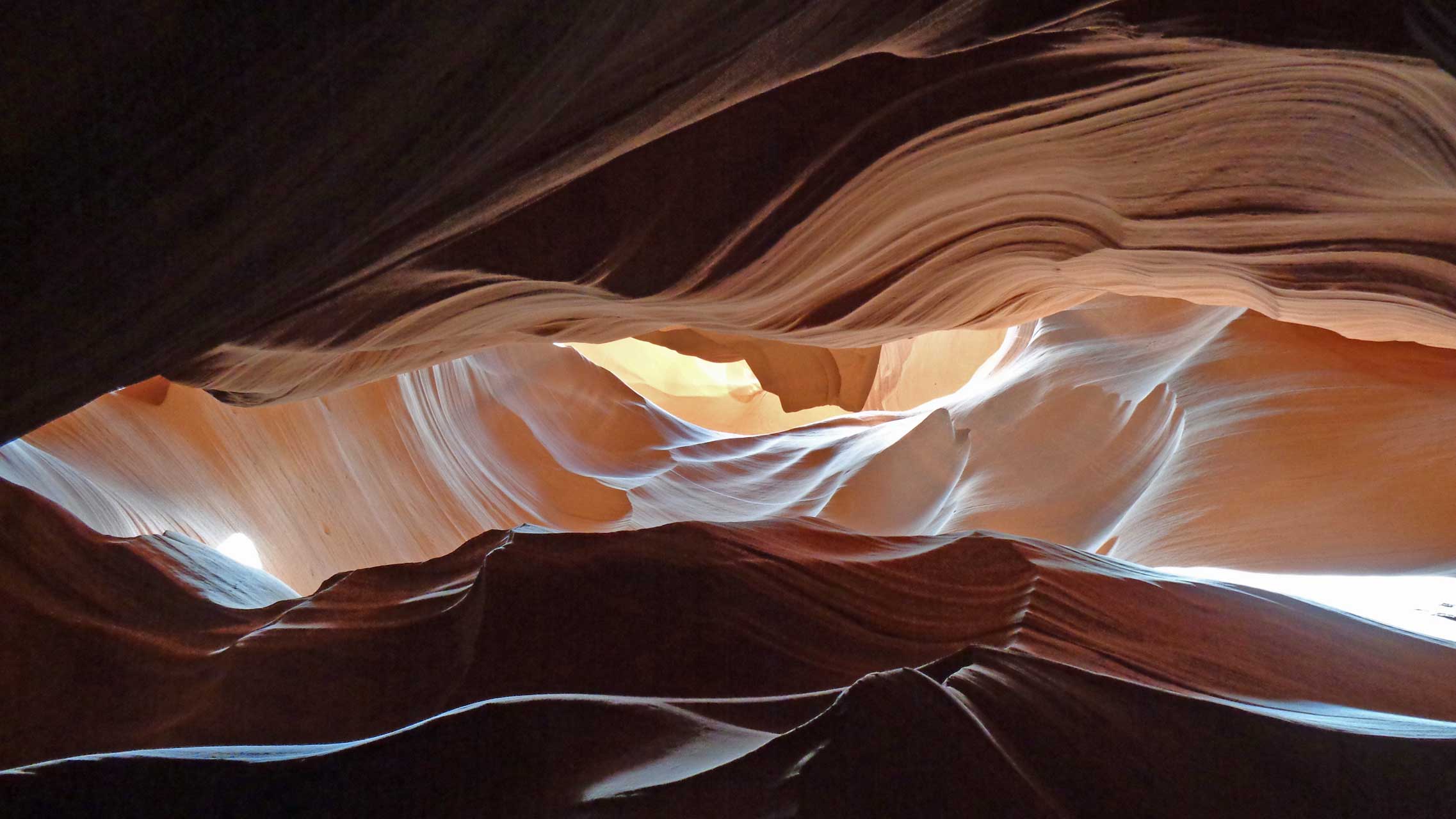 Aufnahme aus dem Antelope Canyon in Arizona